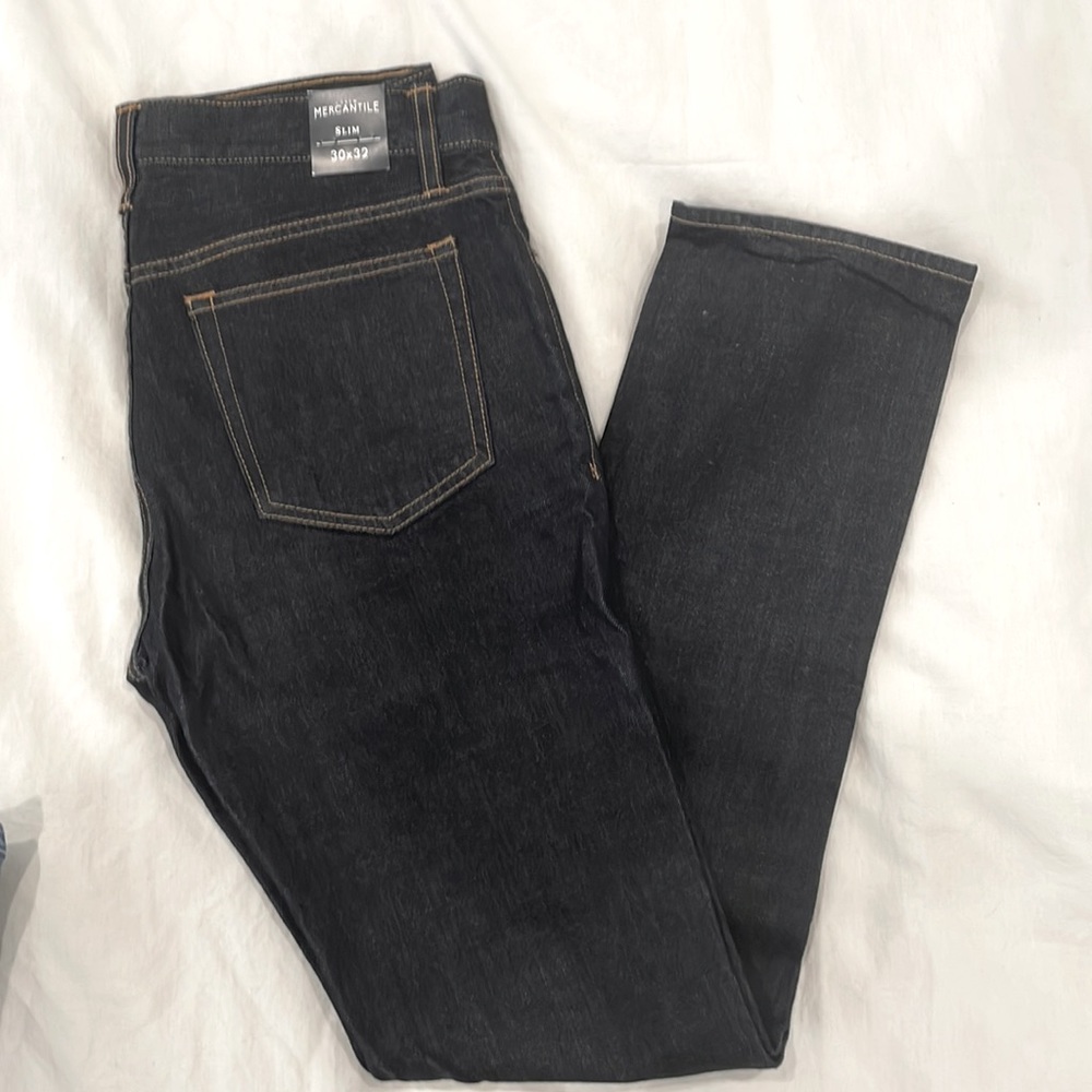NWT JCREW DARK WASH SLIM JEANS